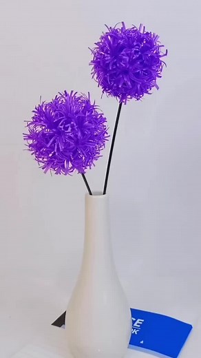 Creative DIY Straw Flower Home Craft Tutorial