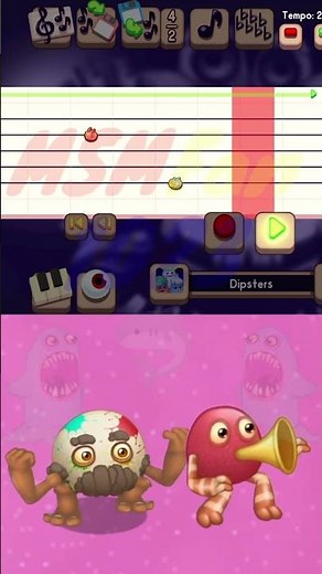 Candy Island Gumtromp & Gobstomper Composer Tutorial #msm #fanmade #mysingingmonsters