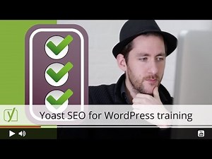 Yoast SEO for WordPress training