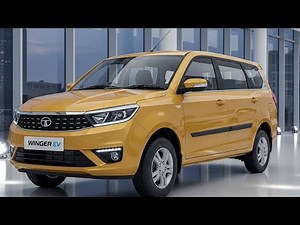 Tata Winger EV 2026 First Look 👀 Electric Van for Business Use