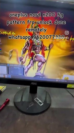 oneplus nord n200 5g pattern frp done remotely