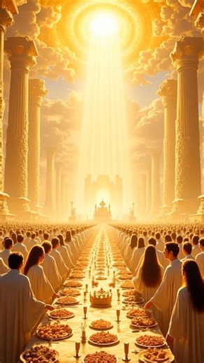 Millions in the Biggest Feast Ever : Be there ! (Jesus Second Coming)