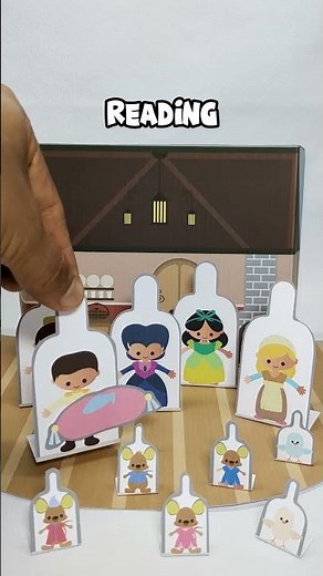 Fairy Tale Printable Crafts | Puppets, Crowns & Tunnel Books for Kids