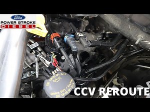2011-2019 Ford 6.7L Powerstroke *CCV Reroute* Step-by-Step