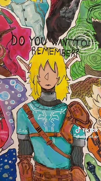 Exploring Zelda's Memories in Breath of the Wild