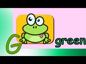 Green 🐸 Yellow 🍋 Fun Phonics Song for Kids | Kidzstation