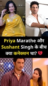 339K views · 3.3K reactions | Priya Marathe and Sushant Singh Rajput...
