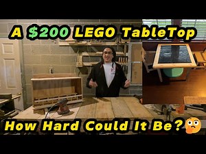 Building a $200 LEGO Table from Scratch – The Ultimate Dad Build 🔨