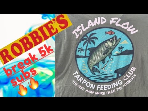 Tarpon feeding live! Let’s break 5k subscribers