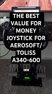 MSFS 2024 - VALUE FOR MONEY JOYSTICK FOR AEROSOFT TOLISS A340-600 @WINCTRL #msfs2024 #aviation