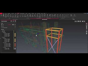 Leica Cyclone 3DR 2026.1 - Scan to Model - Extraction of steel elements (Part 2)