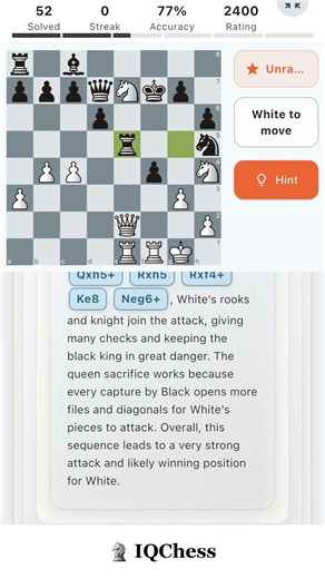 IQChess Puzzle Challenge