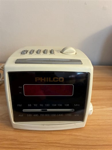 Vintage 1980s Philco Alarm Clock AM FM Radio - Etsy