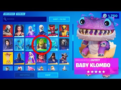 I Hacked A Custom Skin Fortnite Account...