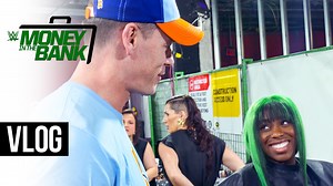 Go behind the scenes as WWE Superstars prepare for Money in the Bank 2024, from Naomi dealing with a wardrobe malfunction — plus a surprise John Cena cameo — to Drew McIntyre finishing his final workout ahead of a chaotic night in Toronto. | WWE Raw
