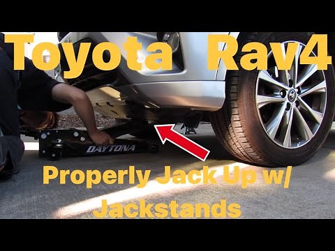 How To Properly Jack Up A Toyota Rav4