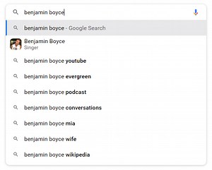 You asked about Benjamin Boyce? - Benjamin A. Boyce