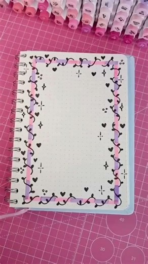 Easy border designs for project work #art #design #shorts