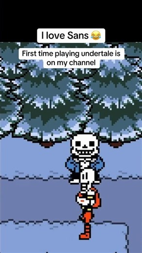 I love Sans #undertale #undertal#undertalefangame #shorts #gaming