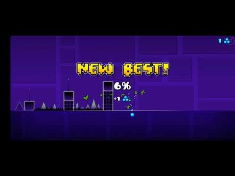 my trash start of Geometrydash(no commentating)