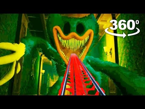 Stunning Poppy Playtime Chapter 3 Roller Coaster Ride in VR 360°