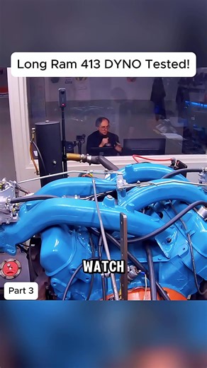 Long Ram 413 Engine DYNO Test Results