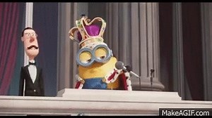 Minion-Mic_Drop on Make a GIF