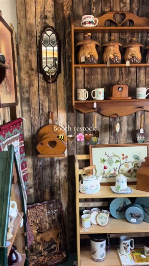 Spring Antiques Booth Restock in Missouri