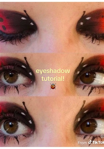 Replying to @Kai🐚 I hope this helps!!! (literally one of the cutest makeup looks ever!!!) 🐞 comment Halloween makeup looks that you don’t know how to do & I’ll teach you!!! #makeup #makeuptutorial #halloweenmakeup