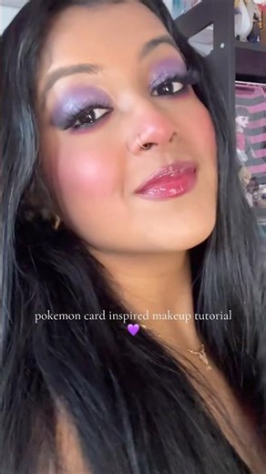 ghost-type pokemon makeup tutorial!