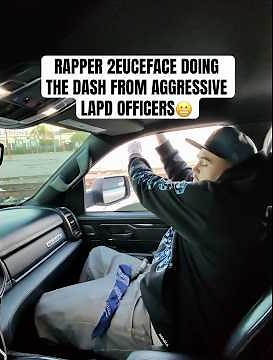 Getting pulled over by aggressive LAPD officer #foryou #fyp