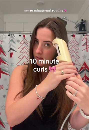 My favorite 10 minute curl routine 💗 @TYMO BEAUTY US #tymobeauty #curlstymo #tymocurlpro #hairtok #haircurlingtutorial