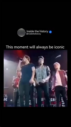 insidethehistory | When One Direction was performing back in the early 2010s, Harry Styles had a hilarious wardrobe malfunction - his pants started slipping... | Instagram