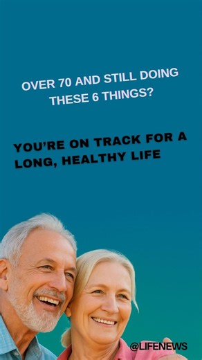 Longevity isn’t just luck — it’s built through daily habits. Doctors and longevity experts say that if you’re over 70 and still doing these 6 simple things, you’re giving yourself the best chance to stay strong, independent, and happy for years to come. In this video, you’ll discover the 6 proven habits that most long-living seniors share — and how you can start or keep them up today. ✨ What you’ll discover: 🥗 Healthy eating patterns that protect heart & brain 🚶 Daily movement routines that ke