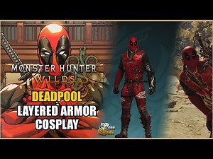 Monster Hunter Wilds - Layered Armor Fashion Set - DEADPOOL