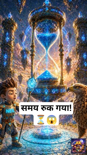 रहस्यमयी रेत-घड़ी का जादू! ⏳✨ Part 21 | 3D Fantasy Hindi Story #cartoon #magic