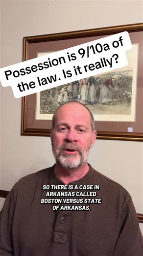 Understanding Constructive Possession in Law