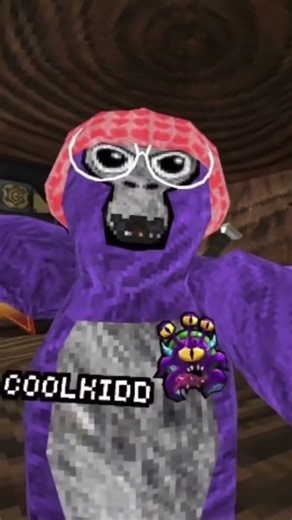 I have a fan code in gorilla tag! #gorillatag #funny #quest3 #vr #gtag #gorillatagquest #quest2
