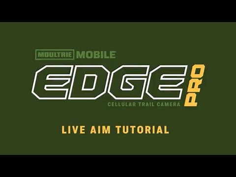 How To Use Live Aim On Your Moultrie Mobile Edge Pro