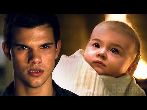 Jacob se enamora del BEBÉ de Bella | Crepúsculo, la saga: Amanecer (parte 1) | Clip en Español