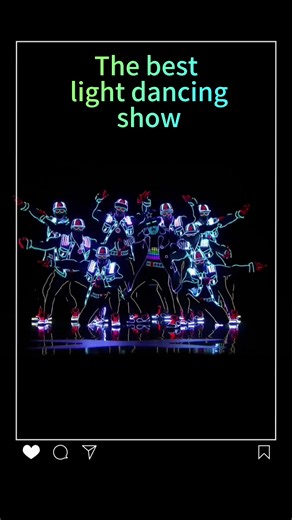 Really wonderful light dancing show #AGT #AmericasGotTalent #Auditions#talentotiktok #dancing #talentdanceteam