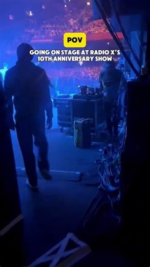 POV: Going on stage at Radio X’s 10th anniversary show #HardFi #radiox #livemusic