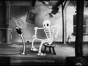 Boo, Boo, Theme Song! | 1933 | Screen Songs | Fleischer Studios Cartoon