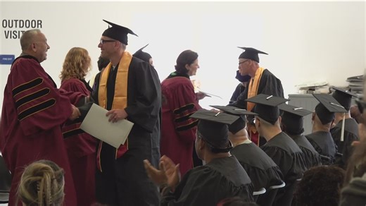 Local, state education leaders celebrate Southwestern College students at Donovan Prison graduation