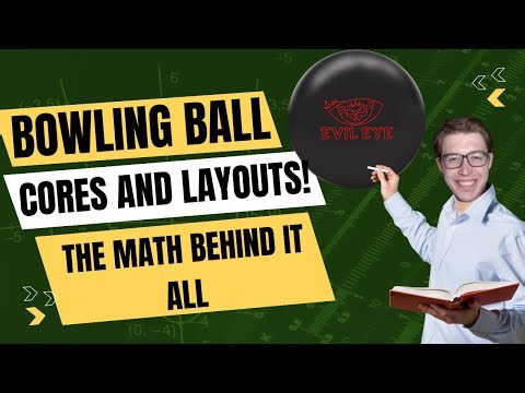The MATH Behind Bowling Cores and Layouts: Radical Bowling's Post-Drilling Numbers EXPLAINED!