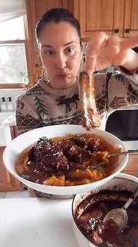 Balsamic Braised Beef Short Ribs