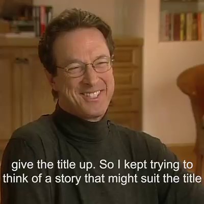 Michael Crichton on The Title of The Andromeda Strain. The countdown is on for the sequel, THE ANDROMEDA EVOLUTION available on November 12th! | Michael Crichton