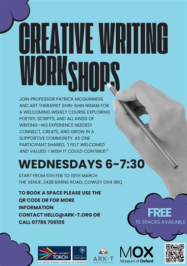 Ark T Creative Writing Workshops
