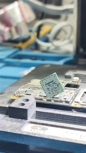 CPU Reballing in 30 Seconds! 🔥 #shorts #viralvideo #cpurepair #cpu #repair #fyp