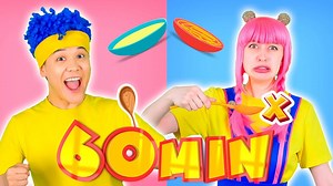 Eat Right with Spoon, Fork and Chopsticks! | Mega Compilation | D Billions Kids Songs | D Billions